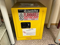 Justrite brandwerende kast - afbeelding 1 van  3