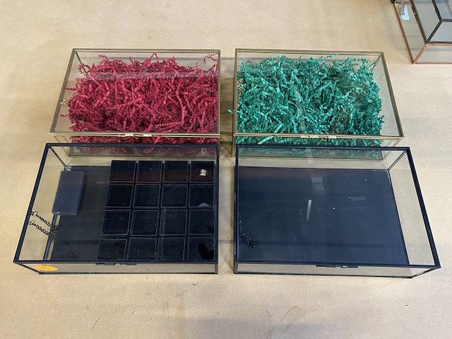 Juwelendoos - storage boxen (4st) - afbeelding 1 van  5