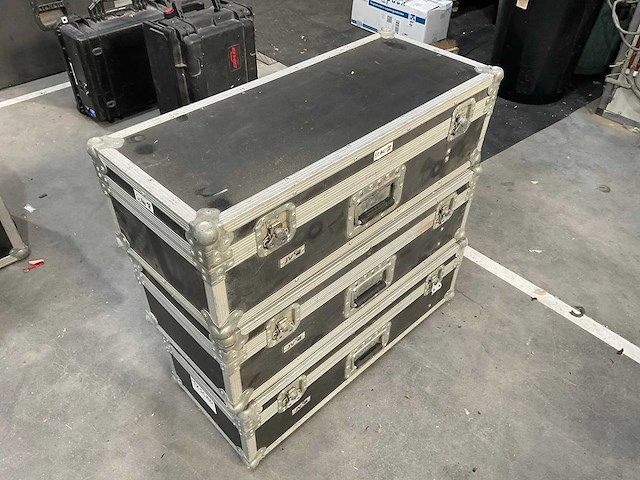 Jv case flightcase (3x) - afbeelding 1 van  8