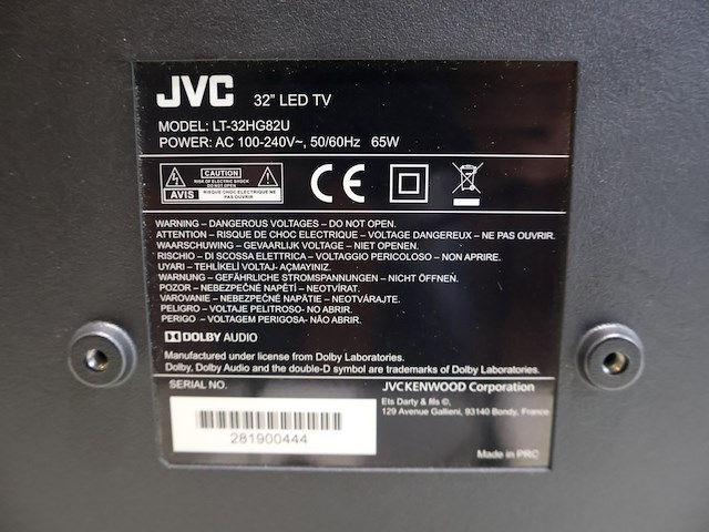 Jvc 32 inch led tv - afbeelding 5 van  7