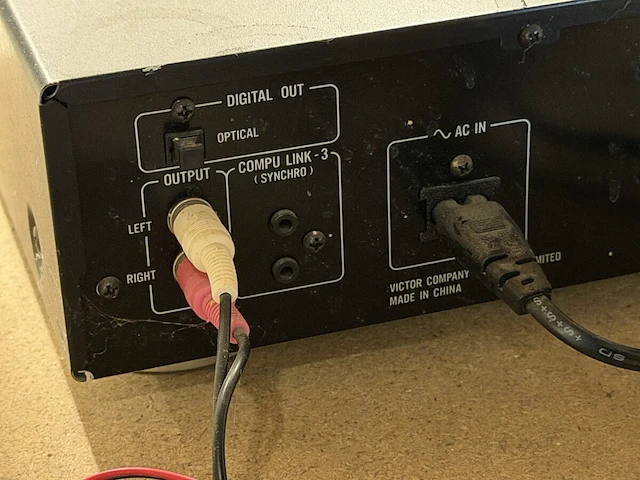 Jvc disc player - afbeelding 2 van  3