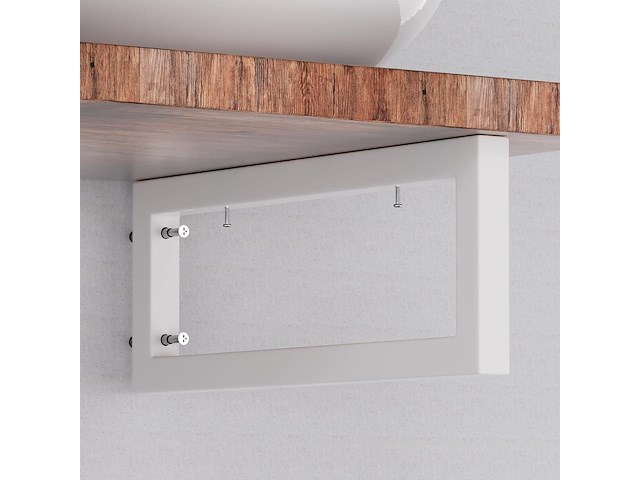 Jyiuog plankhouders (4 stuks) 40cm wit - afbeelding 4 van  4