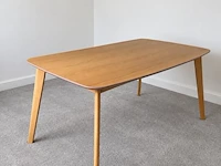 Jysk houten tafel – 150 × 90 cm - afbeelding 4 van  4