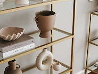 K1 boekenplank | metalen frame | goud - afbeelding 3 van  7