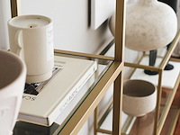 K1 boekenplank | metalen frame | goud - afbeelding 4 van  7