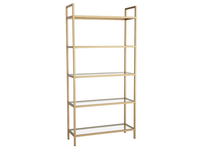 K1 boekenplank | metalen frame | goud - afbeelding 5 van  7