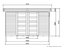K1 tuinhuis lund - afbeelding 3 van  3