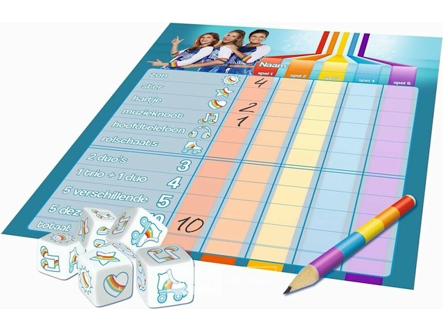 K3 dobbelen - afbeelding 2 van  3