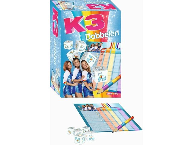 K3 dobbelen - afbeelding 3 van  3