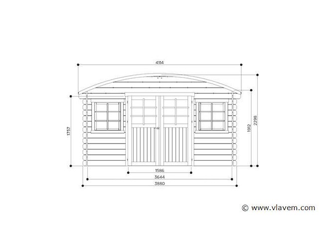 K3 tuinhuis dainville - afbeelding 5 van  5