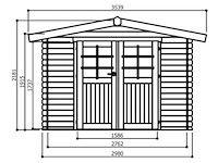 K4 tuinhuis amberg - afbeelding 2 van  3
