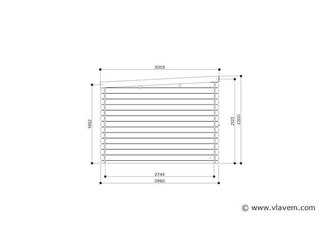 K5 tuinhuis rohan - afbeelding 3 van  6