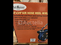 K50 stahlkaiser luchtslanghaspel 15 meter - afbeelding 1 van  5