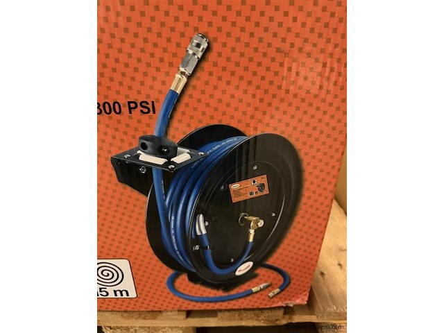 K50 stahlkaiser luchtslanghaspel 15 meter - afbeelding 4 van  5