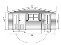 K6 tuinhuis rosstock - afbeelding 3 van  3