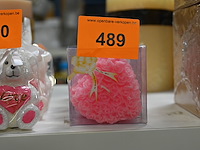 Kaarsen - 6x roze hart - afbeelding 1 van  1