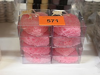 Kaarsen - 8x roze hart - afbeelding 1 van  1