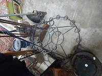 Kaarsenhouder, hoogte 95cm - afbeelding 1 van  2