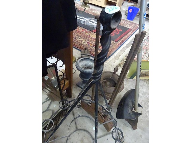 Kaarsenhouder, hoogte 95cm - afbeelding 2 van  2