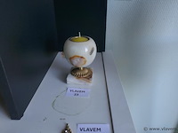 Kaarsenhouder in onyx - afbeelding 1 van  1