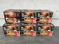 Kaarsenhouder voor 6 waxinelichtjes (15x) - afbeelding 1 van  4