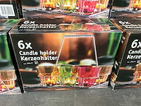Kaarsenhouder voor 6 waxinelichtjes (15x) - afbeelding 2 van  4