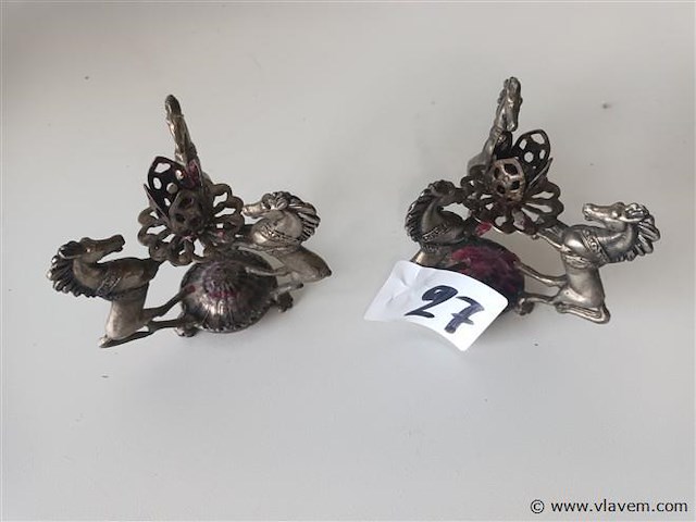 Kaarsenhouders. 2 stuks - afbeelding 2 van  3