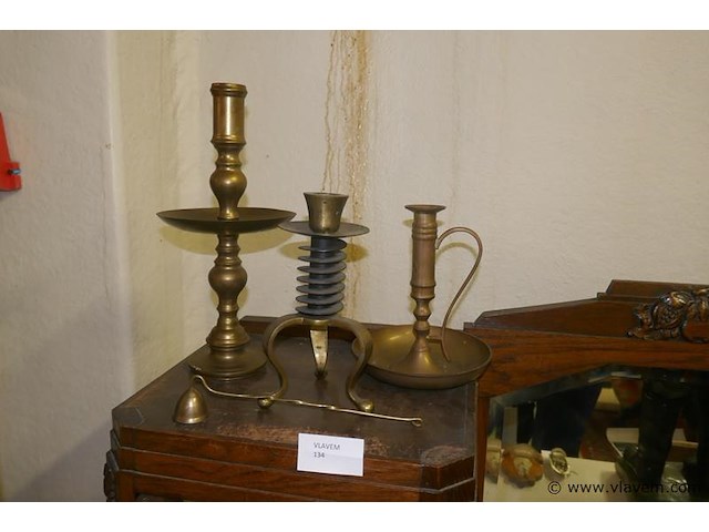 Kaarsenhouders en dover - afbeelding 1 van  1