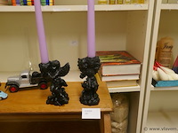 Kaarsenhouders in vorm van engelen - afbeelding 1 van  1