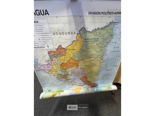 Kaarten nicaragua + republiek congo + nicaragua + rwanda - afbeelding 2 van  6