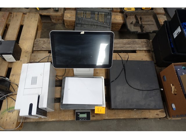 Kaartprinter + weegschaal - afbeelding 1 van  5