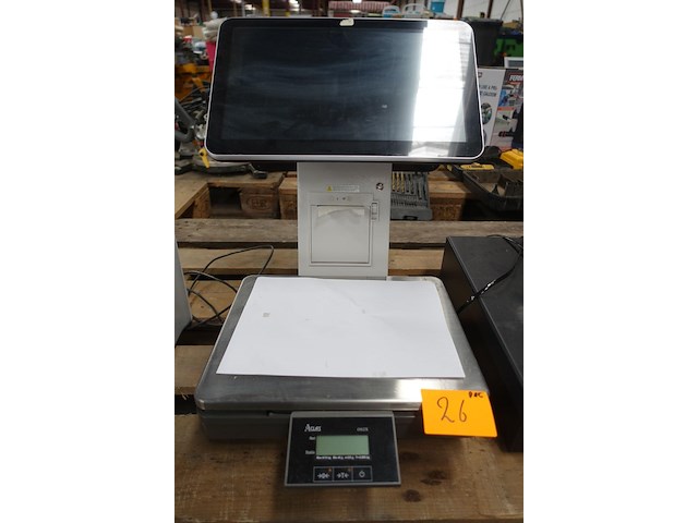 Kaartprinter + weegschaal - afbeelding 4 van  5