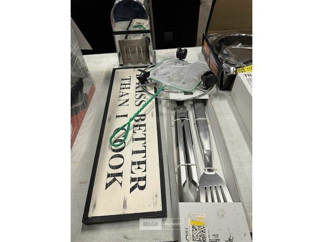 Kaasmolen + vleestang - afbeelding 1 van  6