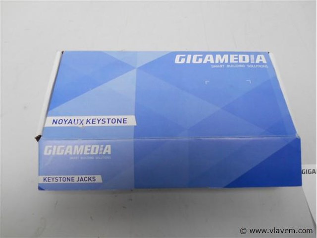 Kabel connectors rj45 gigamedia - afbeelding 3 van  3