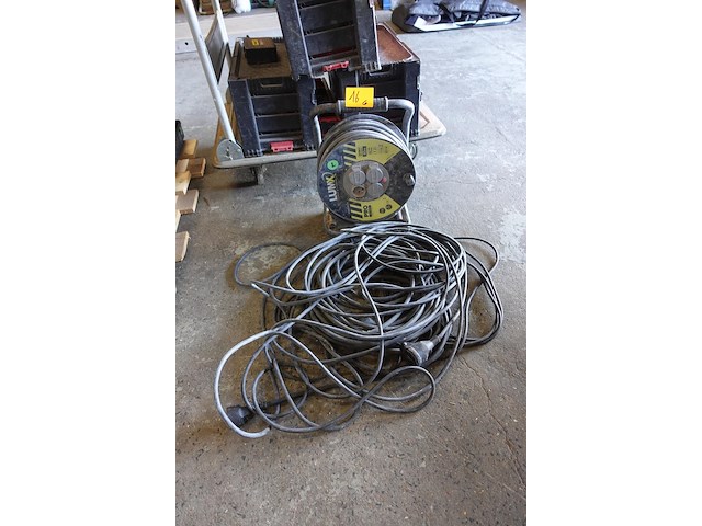 Kabel op haspel lumx - afbeelding 1 van  3