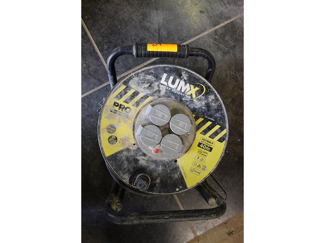 Kabel op haspel lumx - afbeelding 1 van  2