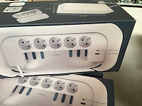 Kabel organizer box, wit (4x) - afbeelding 2 van  5