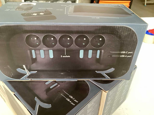 Kabel organizer box, zwart (3x) - afbeelding 2 van  4