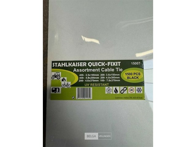 Kabelbinderset - afbeelding 3 van  3