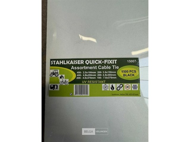 Kabelbinderset - afbeelding 3 van  3