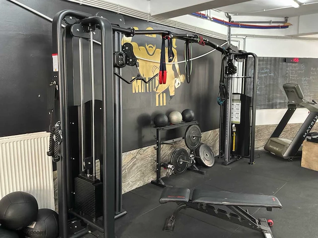 Kabelcrossover multi-gym - afbeelding 1 van  8