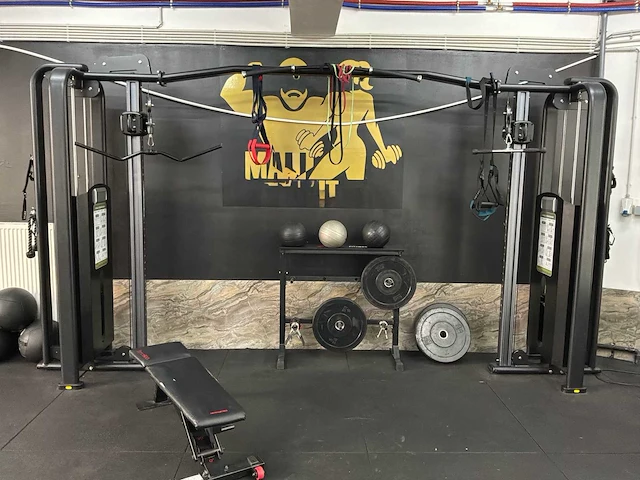 Kabelcrossover multi-gym - afbeelding 2 van  8