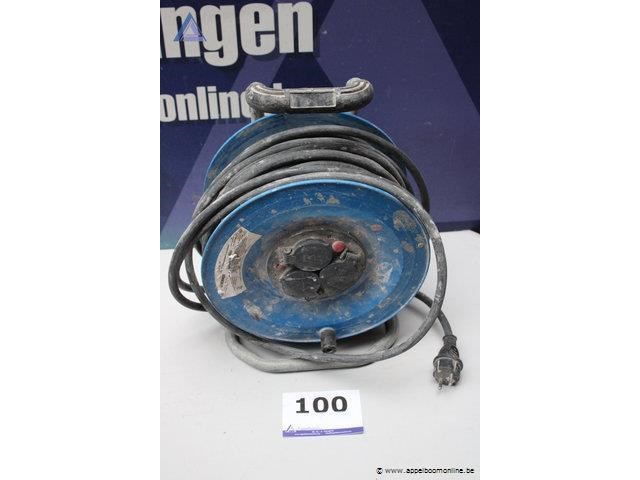 Kabelhaspel - 3-voudig stopcontact - 40m - afbeelding 1 van  2