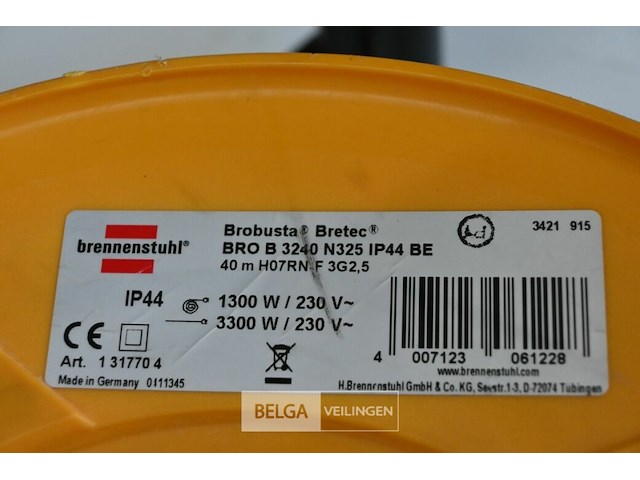 Kabelhaspel 40 m - afbeelding 2 van  2