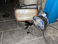 Kabelhaspel + lamp - afbeelding 1 van  3