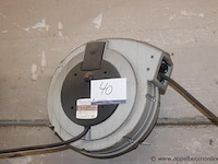 Kabelhaspel, mavel, roll major-plus, 20m 3g2, 5 mm², 1, 0kw 230v, 3, 0kw 230v, werking niet gekend - afbeelding 1 van  2