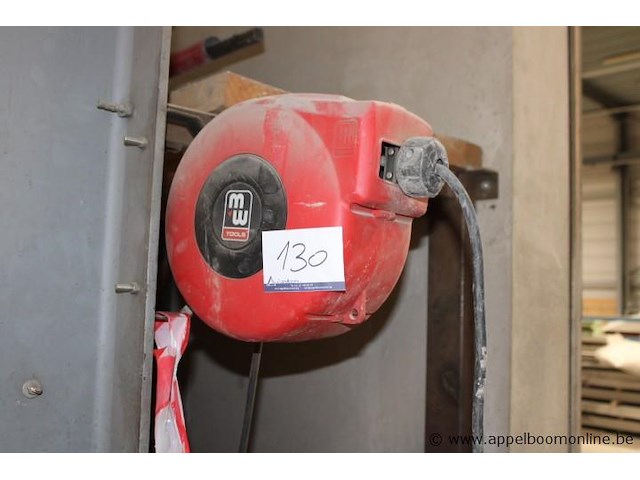 Kabelhaspel, mw tools, werking niet gekend - afbeelding 1 van  2