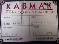 Kabmak 120mm 20d pvc/xlpe extruder kabmak 120mm... - afbeelding 4 van  4