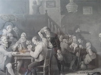 Kader antieke prent - afbeelding 3 van  3