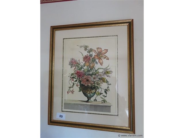 Kader bloemen - afbeelding 1 van  3